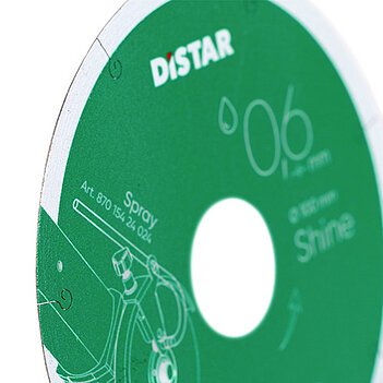 Диск алмазний суцільний Distar 1A1R Shine 101,6x22,23x0,6 мм (11133034025)