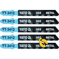 Полотно пильное по металлу Yato 75мм 5шт (YT-3412)