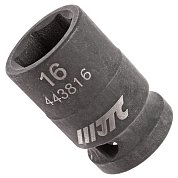 Головка торцева 6-гранна ударна JTC 1/2" 16 мм (443816 JTC)