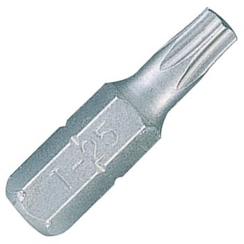 Бита Torx KingTony 1/4" T25 с отверстием 1шт (102525U)