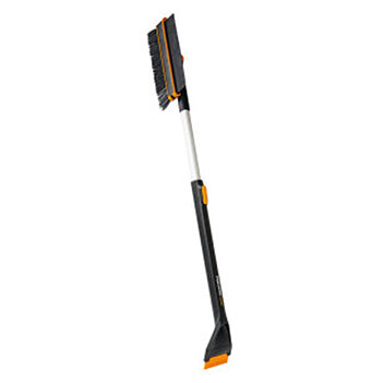 Щетка со шкребком телескопическая Fiskars X-series поворотная (1078492)