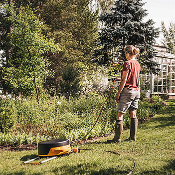 Візок зі шлангом Fiskars X-series XL 27 м автоматичний з набором аксесуарів (1067548)