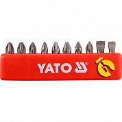 Набор бит Yato 1/4" 10ед. (YT-0482)