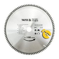 Диск пильный по дереву и пластику Yato 300х30х2,2мм (YT-6078)