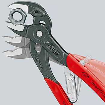 Клещи переставные KNIPEX SmartGrip Cr-V 250 мм автоматические (85 01 250)