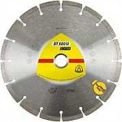 Диск алмазный сегментированный Klingspor DT 300 U Extra 125х1,6х22,23мм 1шт (325346)
