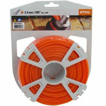 Косильная леска квадратная Stihl 2,4мм / 83м (00009302641)