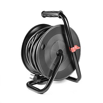 Удлинитель на катушке Stark CRP 1525-P 25м, 2х1,5, 3,2кВт (242000001)