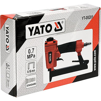 Степлер пневматический для скоб Yato (YT-09201)