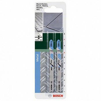 Полотно пильное по металлу Bosch Basic for Metal HSS T118 B 91мм 2шт (2609256730)