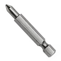 Біта Pozidriv Hoegert S2 1/4" PZ2 5 шт. (HT1S322)