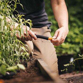 Шланг для крапельного поливу Fiskars 1/2", 5/8" 15 м (1025935)