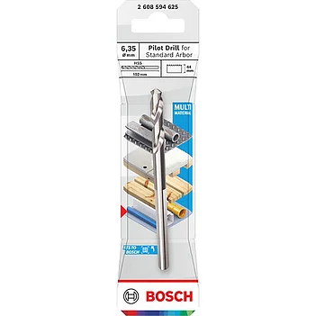 Сверло универсальное Bosch HSS-G 6,35х102 мм 1 шт. (2608594625)