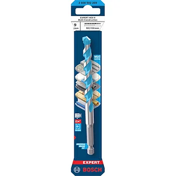 Сверло универсальное Bosch Expert HEX-9 Multi Construction 9х150мм 1 шт. (2608902269)