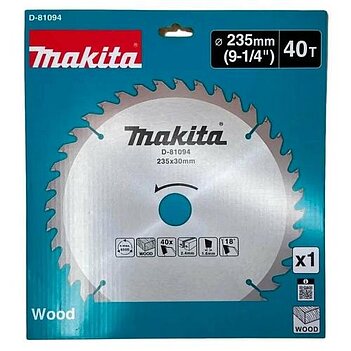 Диск пиляльний по дереву Makita ТСТ 235х1,6х30 мм (D-81094)