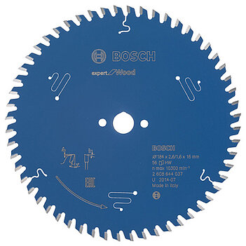 Диск пиляльний по дереву Bosch Expert for Wood 184x16х1,6 мм (2608644037)