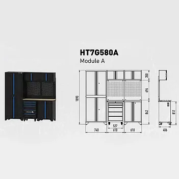 Модуль для мастерской Hoegert модуль А (HT7G580A)