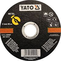 Круг отрезной по металлу Yato 115х2,5х22,00мм (YT-5921)