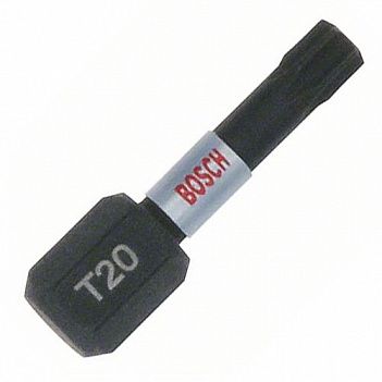 Бита Torx ударная Bosch Impact Control 1/4" T20 25шт (2607002805)