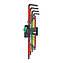 Набір ключів Torx / Torx Ball Г-подібних подовжених WERA 967/9 TX XL Multicolour 1 9 шт. з кулею (05024480001)
