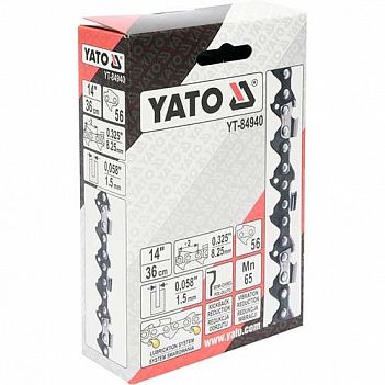 Ланцюг для пили Yato 14", 0,325, 1,5 мм, 56DL (YT-84940)