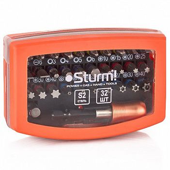 Набір біт Sturm 1/4" 32 шт (1041-01-SS1)