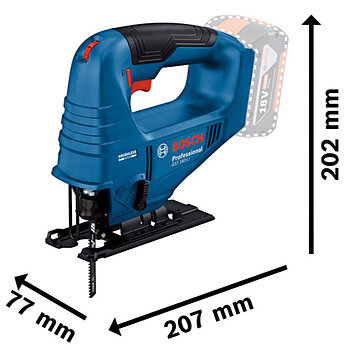 Лобзик акумуляторний Bosch GST 183-LI (06015B7020) - без акумулятора та зарядного пристрою