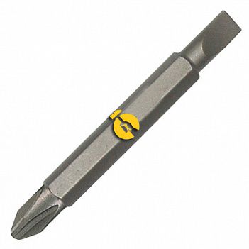 Бита Phillips / Slotted King Tony 1/4" PH1 х SL4,5 1шт (1360451P)