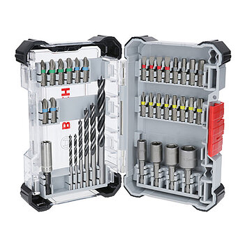 Набор бит и сверл Bosch Extra Hard Screwdriver Bit and PRO Wood Drill Bit Set 35 шт. (2607017725)