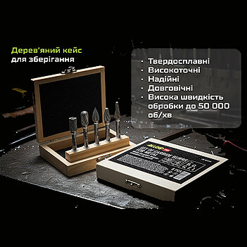 Набор фрез по металлу Alloid Pro 5 шт. (CB-63254)