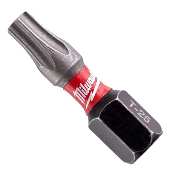 Біта ударна Torx Milwaukee Shockwave Impact Duty 1/4" TX25 25 шт. (4932430880)