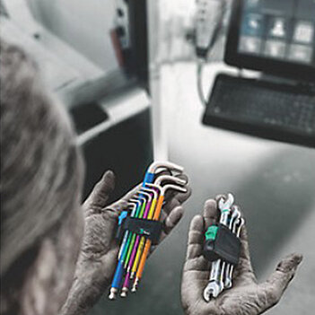 Набор ключей комбинированных WERA 6003 Joker 4 Set Imperial 1 4 шт. (05020229001)