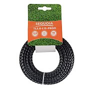 Косильна струна кручений квадрат SEQUOIA 3,0 мм / 15 м (TL3.0-L15-Profi)