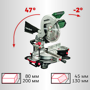 Пила торцовочная Metabo KS 305 M (619003000)