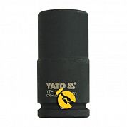 Головка торцева 6-гранна ударна подовжена Yato 3/4" 32 мм (YT-1132)