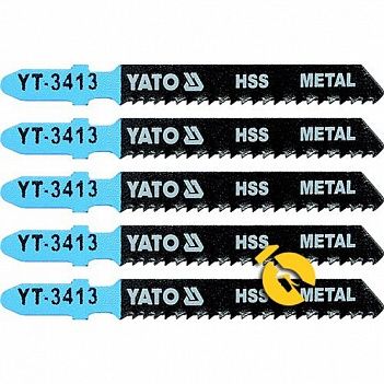 Полотно пильное по металлу Yato 75мм 5шт (YT-3413)