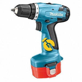 Аккумуляторная дрель-шуруповерт Makita (6281DWPE)