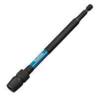 Держатель бит магнитный ударный Makita 1/4"x1/4" с фиксатором (E-24131)