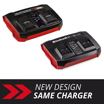 Зарядний пристрій Einhell Power X-Twincharger 4A (4512161)