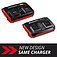 Зарядний пристрій Einhell Power X-Twincharger 4A (4512161)