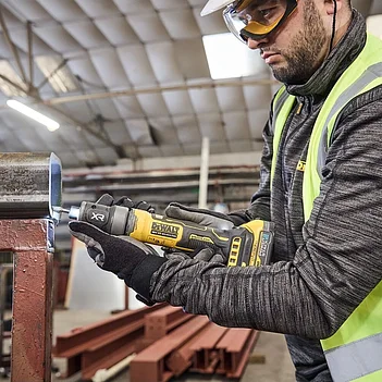 Шлифмашина прямая аккумуляторная DeWalt (DCG420N) - без аккумулятора и зарядного устройства: