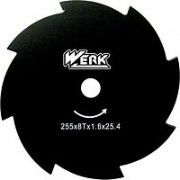 Диск для мотокосы Werk 255x8х25,4мм (40425)
