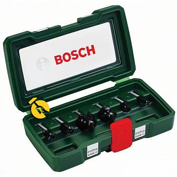 Набор фрез по дереву Bosch 6шт. (2607019463)