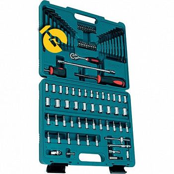 Набор инструмента Makita 1/4" 92ед. 6PT (P-46470)