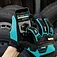 Гайковерт ударный аккумуляторный Makita + набор головок 6-гранных ударных 8 шт. + перчатки противоударные L (SET-TW005GD201-0826)