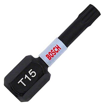 Бита Torx ударная Bosch Impact Control 1/4" T15 2 шт. (2608522473)