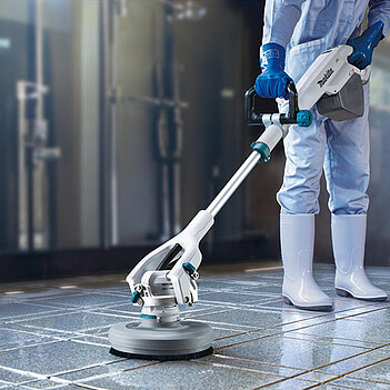Підлогомийна машина акумуляторна Makita 40V XGT (PS001GZ) - без акумулятора та зарядного пристрою