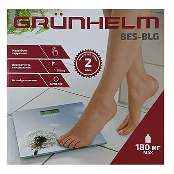 Ваги підлогові Grunhelm BES-BLG (83825)