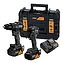 Набір інструментів акумуляторних DeWalt McLaren F1 TEAM LIMITED EDITION (DCK2222MM2T)