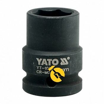 Головка торцева 6-гранна ударна Yato 1/2" 11 мм (YT-1001)